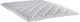 Orion Strom Mattress Topper 885 Filoxenia Energy Cool Max Hyper Soft Semi-Double Foam with Elastic Straps 110x190x4cm
