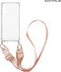 Sonique Strap Armor Clear Back Cover Silicone w...