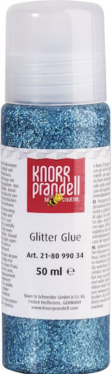 Knorr Prandell Kleber Glitter Blau 50ml