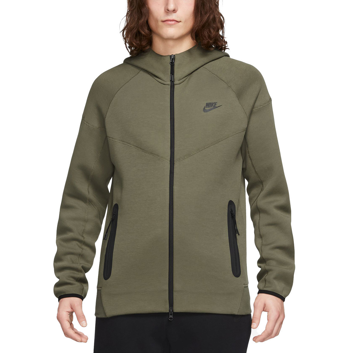 nike tech fleece khaki