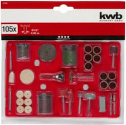 KWB Σετ Εξαρτημάτων Πολυεργαλείων 105τμχ 510900