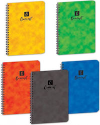 Uni Pap Spiral Notebook Ruled B5 CONCEPT 1pcs (Μiscellaneous colours)