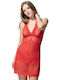 Luna Summer Women's Nightdress Red