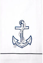 La Christine Set Christening Oilcloths Anchor E...