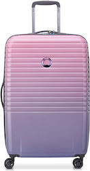 Delsey Caumartin+ Μεσαία Βαλίτσα με ύψος 70cm Pink Blue Gradient