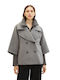 Damen Gray Cape Oversized