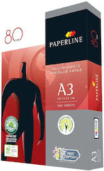 Paperline Χαρτί Εκτύπωσης A3 80gr/m² 500 φύλλα