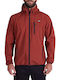 Salty Crew HEADWIND PACKABLE Herren Winter Jacke Lässig Winddicht Rot