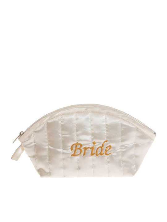 Toiletry Bag in Beige color 22cm
