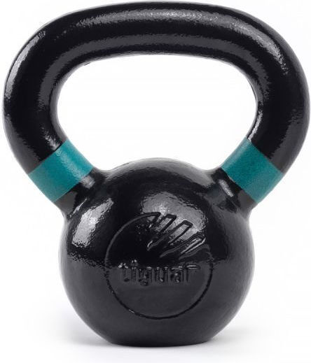 Tiguar Raw V2 Kettlebell от Чугун 6кг Черен