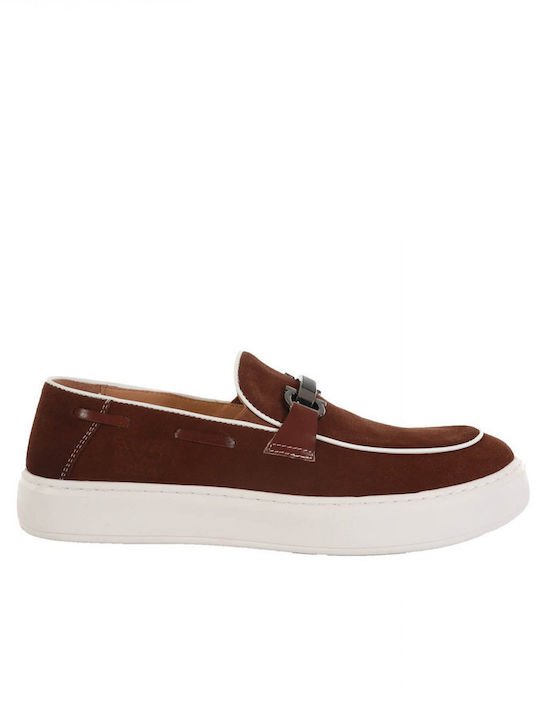 19V69 Mocasini barbati in Tabac maro Culori
