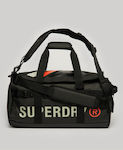 Superdry Σακ Βουαγιάζ M D2 SDRY Tarp Barrel Bag με μήκος 49cm σε Μαύρο χρώμα