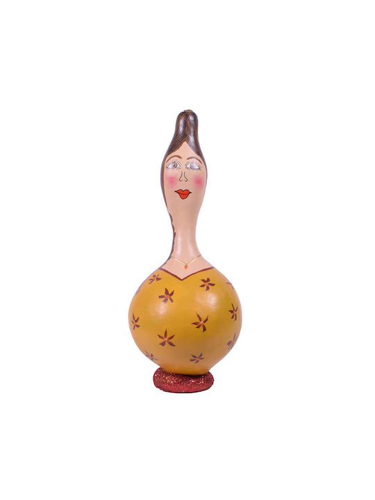Decorative Pumpkin made of Wooden 27cm 1pcs
