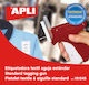 Apli Etikettierpistole 101545 08545 Rot