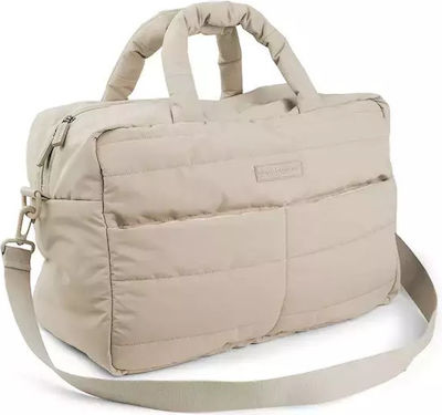 Done by Deer Shoulder/Hand Diaper Bag Beige