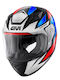 Givi HJ04 Evo Blue/Red Παιδικό Κράνος Μηχανής Full Face ECE 22.06 1190gr