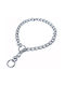 Nunbell Pet Dog Choker Chain in Silver color 40cm