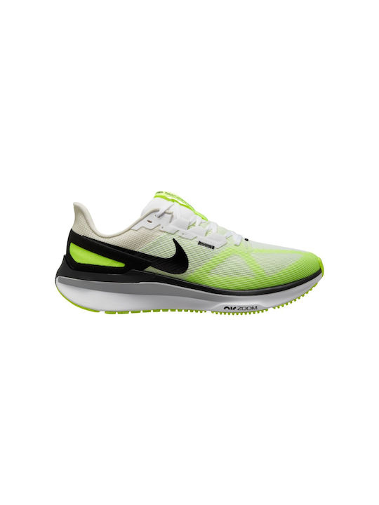 Air Zoom Structure 25 Sport Shoes Running White
