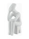 Soldatos Decorative Statuette made of Stone Thinker Cycladic Figurine 10x10x22.5cm 1pcs