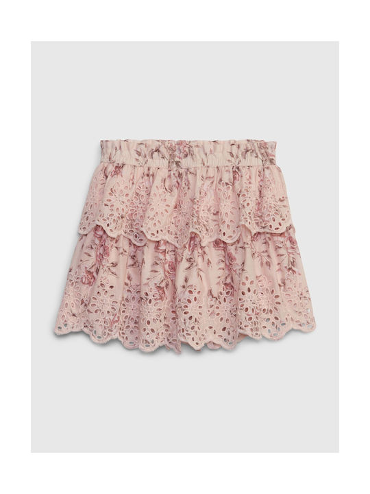 GAP Kids Skirt Floral Pink