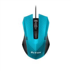 De Tech 957 Wired Mouse Black