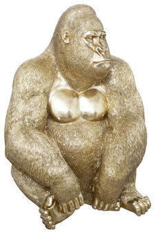 Dekorativer Gorilla aus Keramik 61cm 1Stück