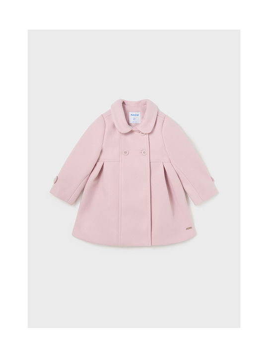 Mayoral Girls Coat Pink