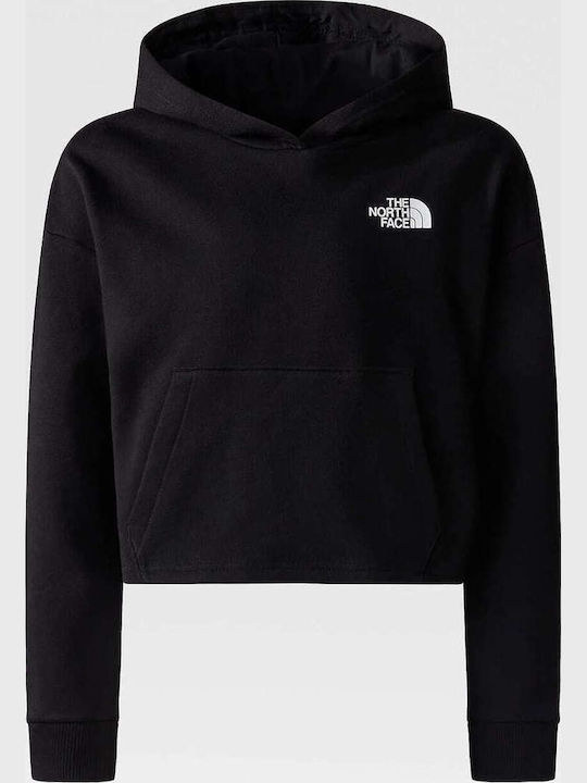 Kids Sweatshirt with Hood Black
