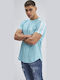 T-shirt Τιρκουάζ