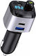 FM Transmitter Autovehicul cu USB / Bluetooth / Type-C