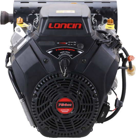 Loncin Motor pe benzină 764cc 25.5hp Ax Orizontal cu Pană