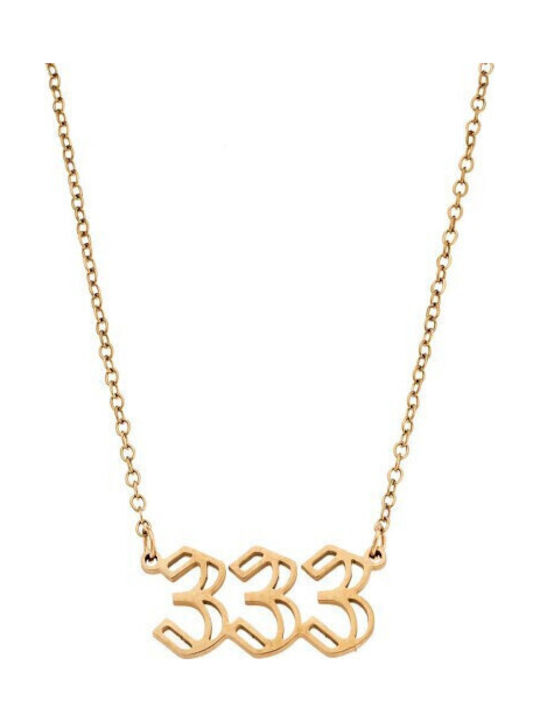 Senza Charm mit Design Engel aus Vergoldet Stahl