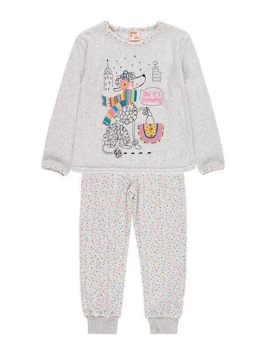 Boboli Kinder-Pyjama Gray