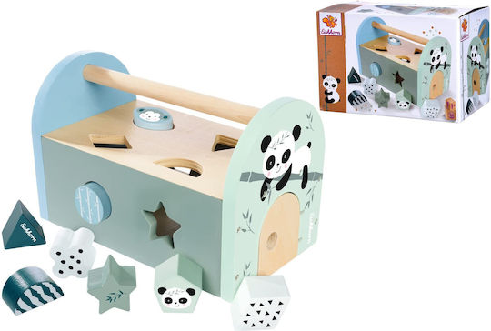 Eichhorn Shape Sorting Toy Panda made of Wood for 12++ Months