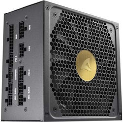 Sharkoon Rebel P30 1000W Negru Sursă de Alimentare Calculator Complet modular 80 Plus Gold