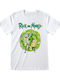 Heroes INC T-shirt Rick And Morty σε Λευκό χρώμα