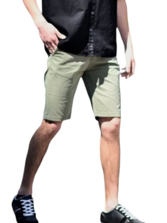 Mohicans Black Line Men's Shorts Chino Khaki