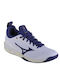 Mizuno Wave Luminous 2 Ανδρικά Αθλητικά Παπούτσια Βόλεϊ Λευκά
