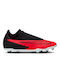 Nike Phantom Gx Club FG/MG Low Football Shoes with Cleats Red