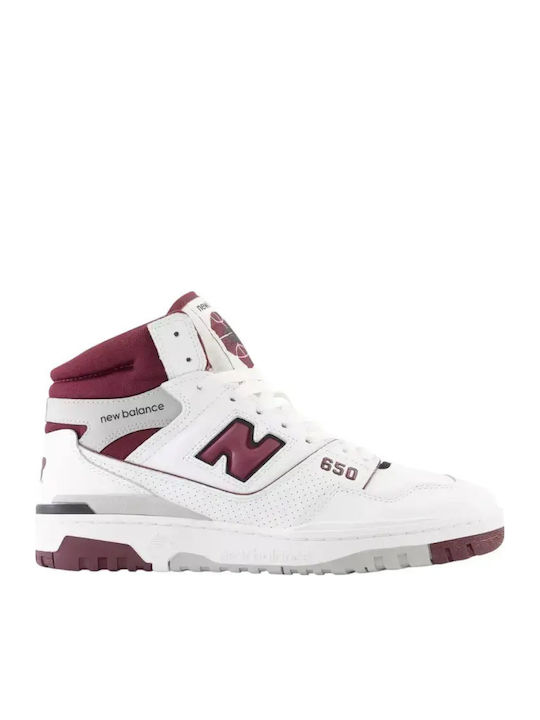 New Balance 650 Ανδρικά Sneakers Λευκά