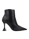 Ghete dama de piele Ankle Boots Negru