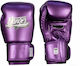 Danger Equipment Muay Thai Γάντια Πυγμαχίας Δερμάτινα για Αγώνα Μωβ