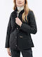 Annandale Kurz Damen Puffer Jacke Schwarz