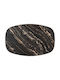 Freebox Oval Table Surface Werzalit in Black Color 146x94cm FB95916.15 1pcs