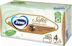 80 Χαρτομάντηλα Softis 4 Φύλλων 7322541351414