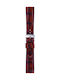 Morellato Tiepolo Leather Strap Burgundy 20mm