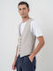 Fragosto Men's Vest Beige