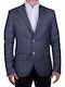 Stefan Fashion Men's Suit Jacket Gray