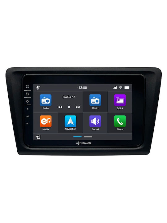 Dynavin Car Audio System for Skoda Rapid 2013-2017 (Bluetooth/USB/WiFi/GPS/Apple-Carplay/Android-Auto)