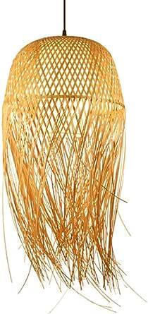 Hängelampe Beige mit Fassung E27 51x25cm.